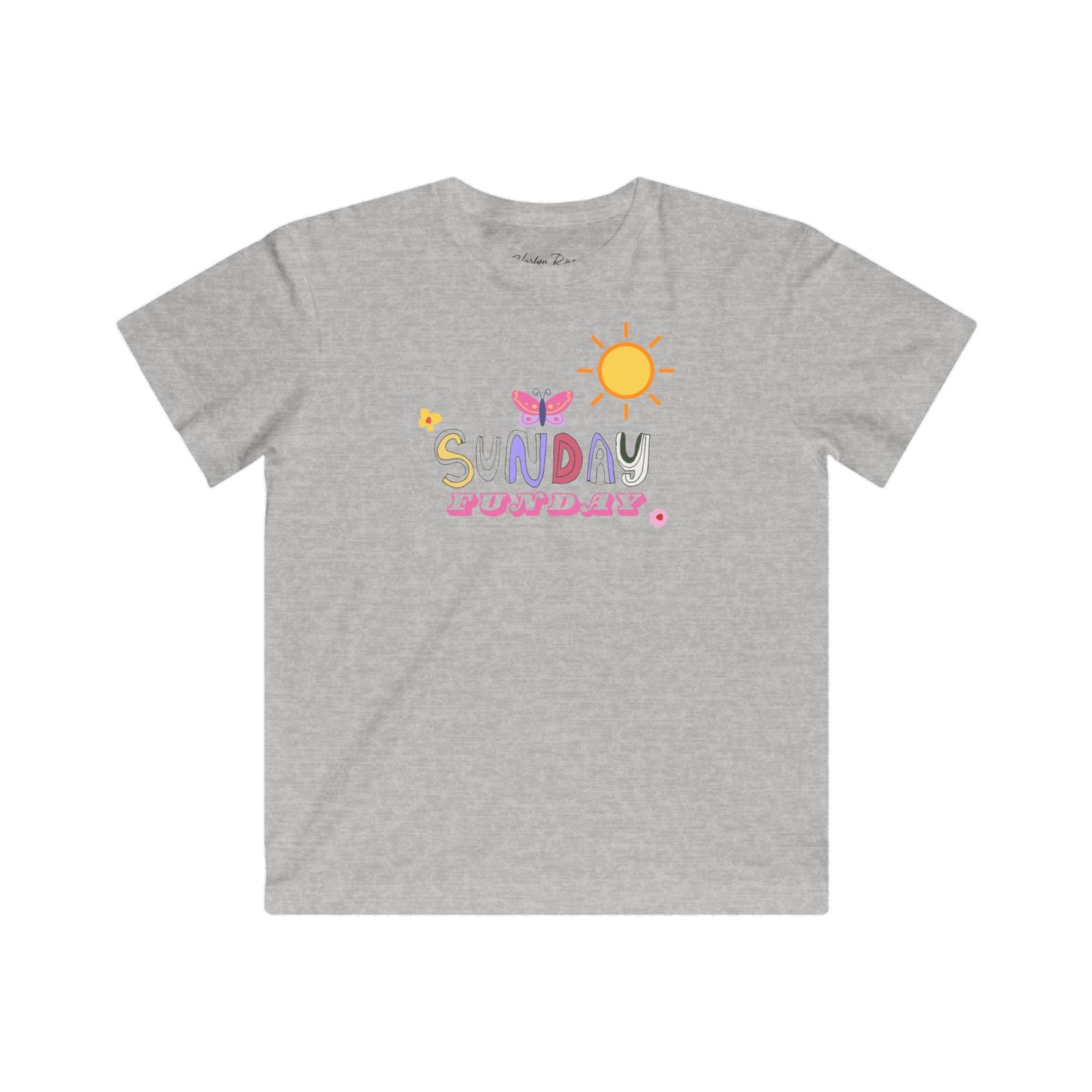 Sunday Funday Kids Fine Jersey Tee